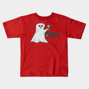 Propose a Ghost Kids T-Shirt